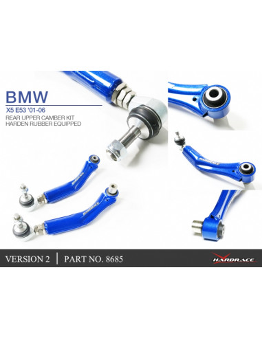 Kit camber superiore posteriore Hardrace BMW X5 E53