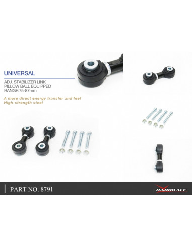 Universal Adj. Stabilizer Link Honda Civic