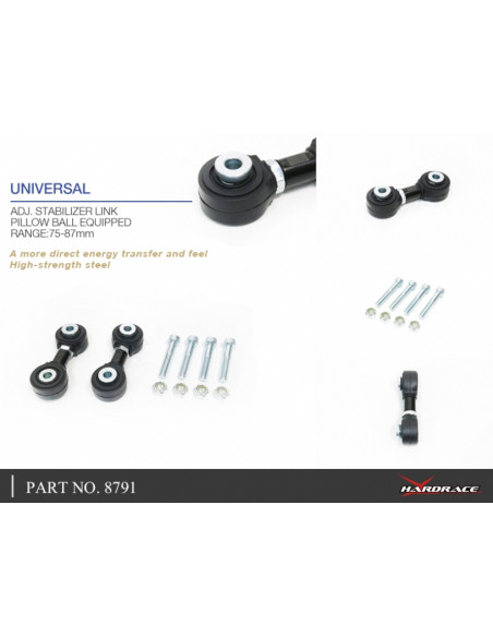 Universal Adj. Stabilizer Link Honda Civic