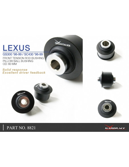 Front Tension Rod Bushing Lexus GS, SC, Toyota Aristo