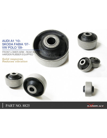 Kit Boccola posteriore del braccio inferiore anteriore Hardrace Audi A1 S1 8X A3 S3 8L TT 8N Polo 6R + GTI Fabia MK2