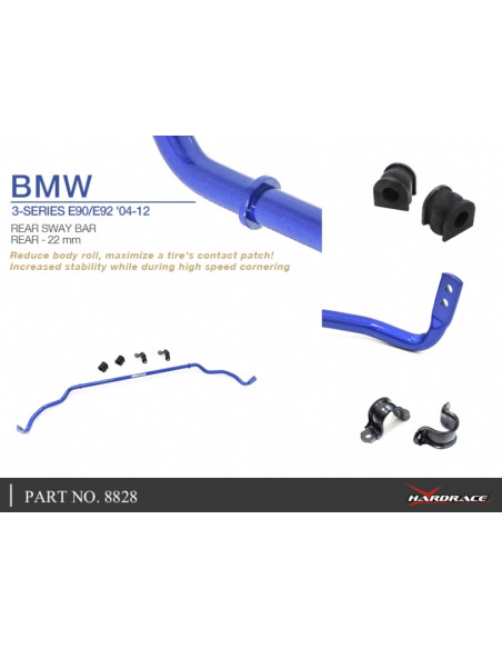 Rear Sway Bar Bmw 1 Series, 3 Series
