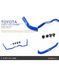Barra stabilizzatrice anteriore Hardrace Toyota Corolla E210 2