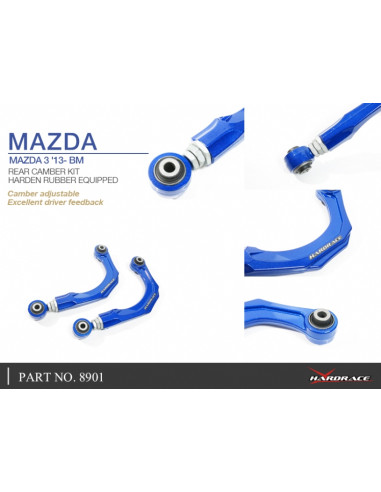 Kit camber posteriore Hardrace Mazda 3 MK3 BM/BN