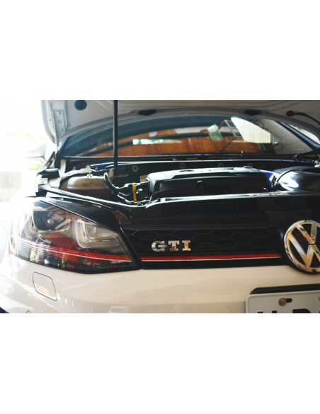 Barra Duomi Anteriore anteriore Hardrace Volkswagen Golf MK7 MK8 + GTD GTI R