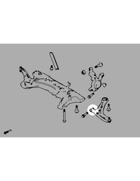 Front Lower Arm - Front Bush Ford Fiesta