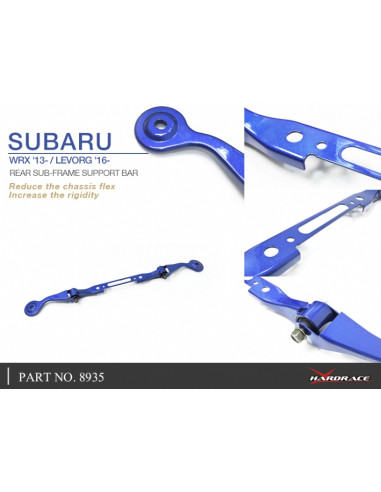 Barra Duomi Posteriore Hardrace Subaru WRX VA + STi