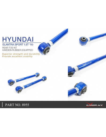 Kit Convergenza Posteriore Hardrace Hyundai Veloster i30/Veloster + N