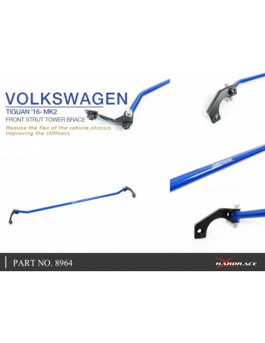 Front Strut Tower Brace Skoda Kodiaq, Volkswagen Tiguan