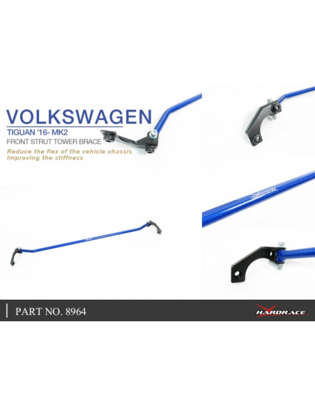 Front Strut Tower Brace Skoda Kodiaq, Volkswagen Tiguan