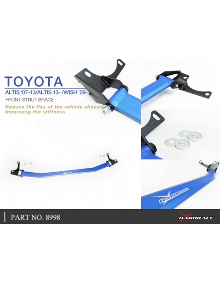 Front Strut Brace Toyota Corolla/altis/auris, Wish