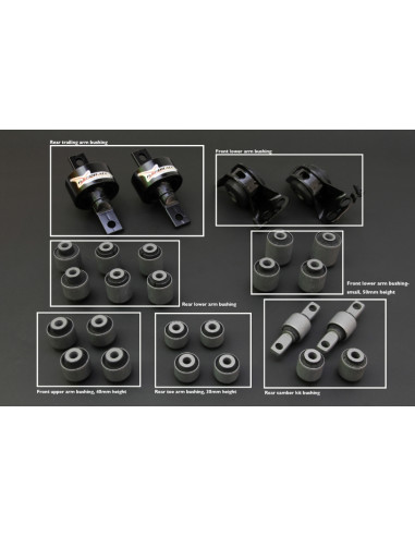 Arm Bushings Completed Set Honda Civic, Crx, Integra