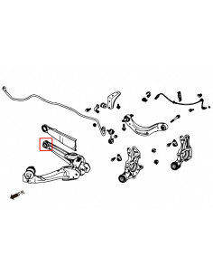 Rear Lower Arm Bushing Honda Civic 2