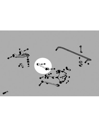 Rear Camber Kit With Head Light Adjuster Honda Accord