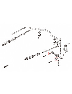 Boccole Del Braccio inferiore anteriore Hardrace Honda Accord MK4 2