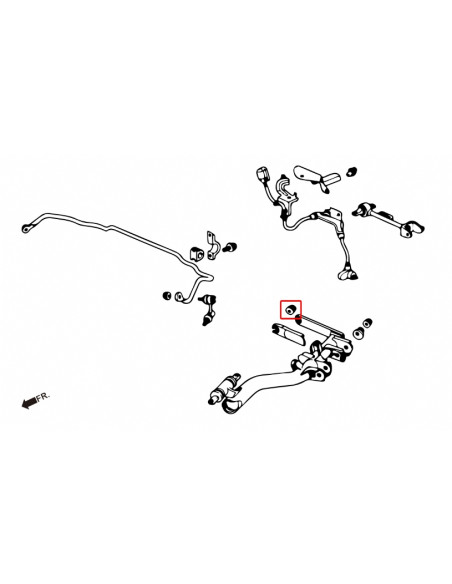 Rear Lower Arm Bushing Honda Civic, Integra, Stream