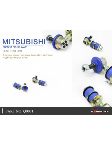 Bielletta barra stabilizzatrice posteriore Hardrace Mitsubishi 3000 GT