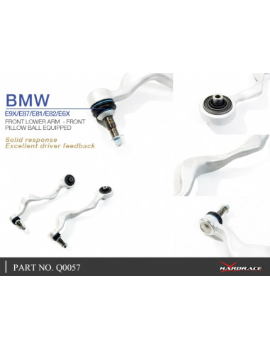 Braccio inferiore anteriore Hardrace BMW 1M E82 M3 E90 E92 E93