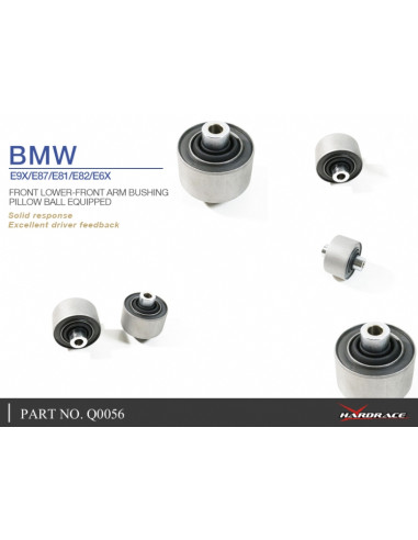 Boccola braccio inferiore anteriore  BMW Serie 1 E8x +1M Serie 3 E9x + M3 Serie 5 E60 E61 +M5 Serie 6 E63 M6 Z4 E89