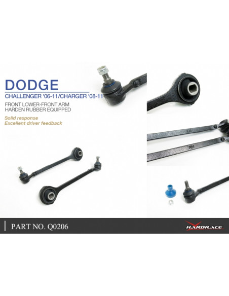Braccio inferiore anteriore Hardrace Dodge Challenger III Charger V LX