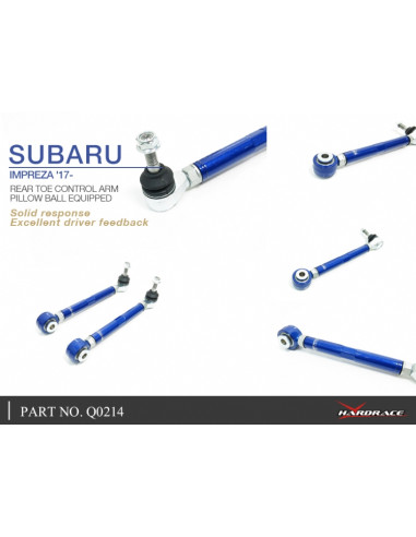 Braccio convergenza posteriore Hardrace Subaru Impreza GT/GK