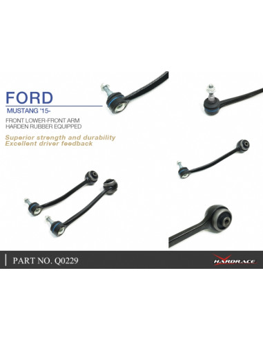 Braccio posteriore inferiore anteriore Hardrace Ford Mustang MK6 S550