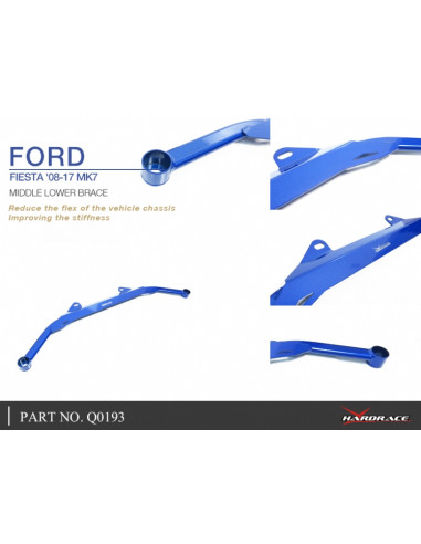 Middle Lower Brace Ford Fiesta