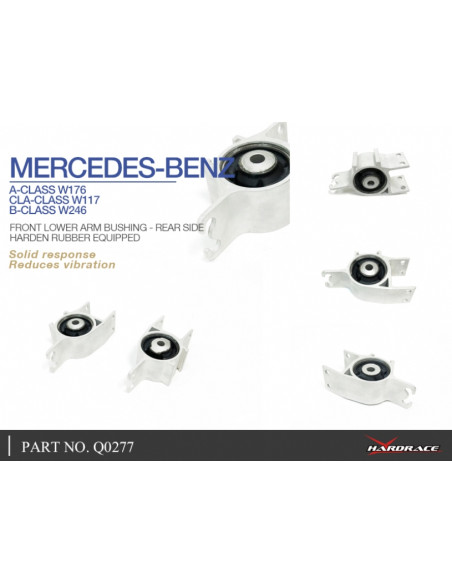 Front Lower Control Arm Bushing Infiniti Q30, Mercedes-Benz A-class, B-class, Cla-class