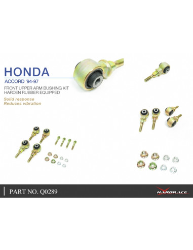 Kit boccole braccio superiore anteriore Hardrace Honda Accord MK5