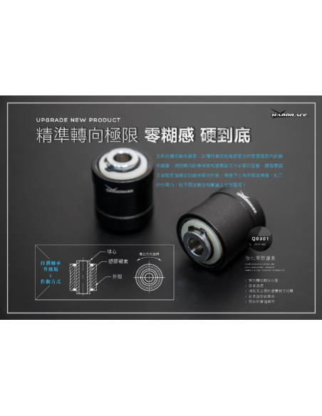 Front Lower Shock Bushing Honda