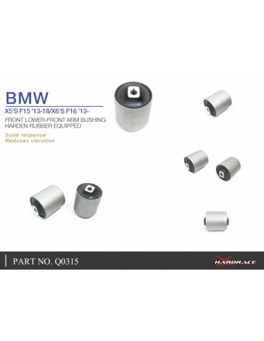 Boccola braccio anteriore inferiore anteriore Hardrace BMW X5 F15 X6 F16