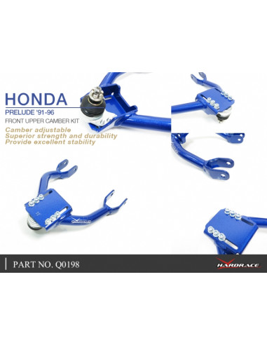 Front Upper Camber Kit Honda Prelude