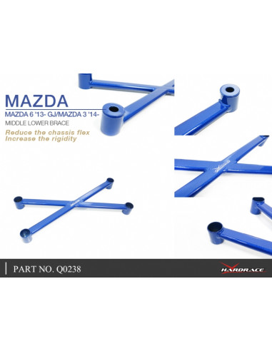 Middle Lower Brace Mazda 3, 6