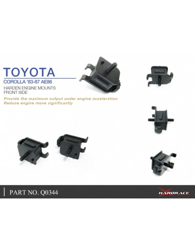 Harden Engine Mounts Toyota 86