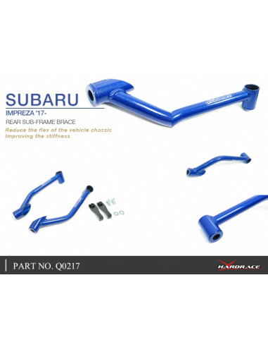 Rear Sub-frame Brace Subaru Forester, Impreza, XV