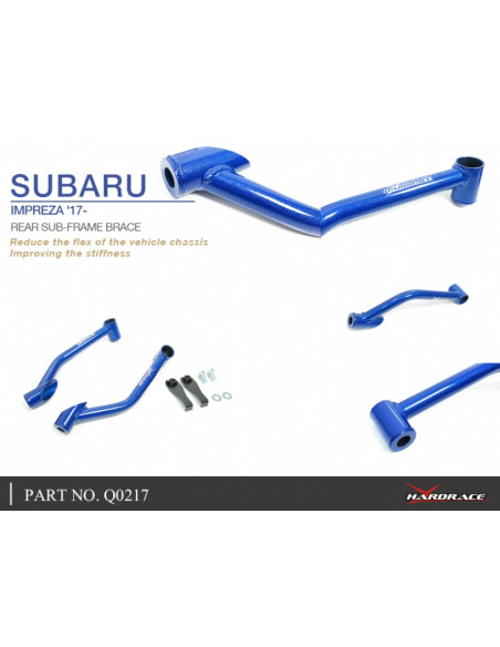 Rear Sub-frame Brace Subaru Forester, Impreza, XV