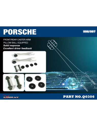 Front/rear Caster Arm Porsche 911, Boxster