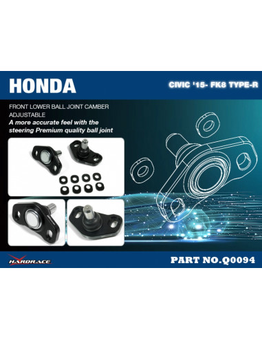 Front Lower Camber Adjuster Honda Civic