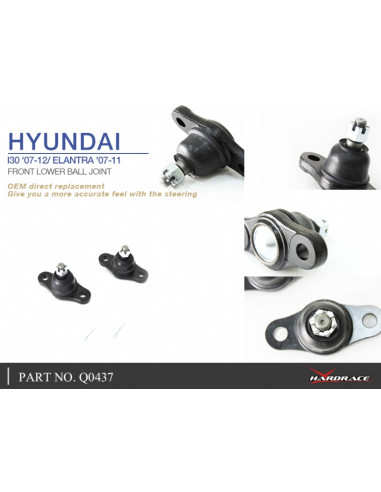 Giunto Sferico Inferiore Anteriore Hardrace Hyundai i30 FD