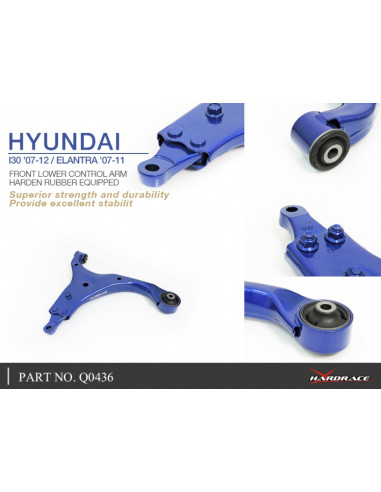 Braccio Oscillante Inferiore Anteriore Hardrace Hyundai i30 FD