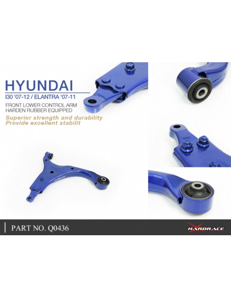 Braccio Oscillante Inferiore Anteriore Hardrace Hyundai i30 FD