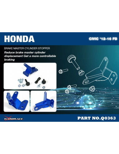 Brake Master Cylinder Stopper Honda Civic