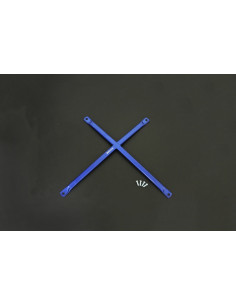 Barra Rinforzo a 4 Punti Inferiore Anteriore Hardrace Mercedes Classe C W205 GLC X253 + AMG GLC43/GLC63