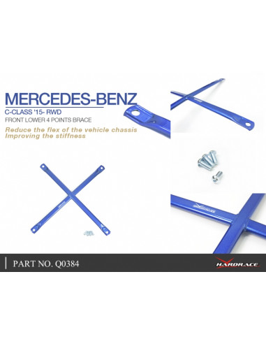 Front Lower 4 Points Brace Mercedes-Benz C-class