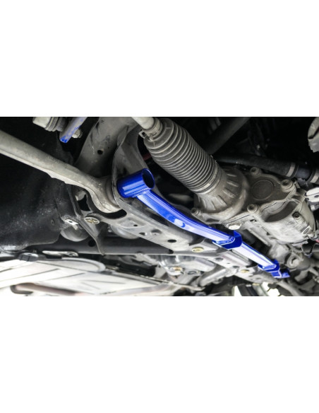 Barra Rinforzo Cremagliera Sterzo Inferiore Anteriore Hardrace BMW Serie 1 F20 F21 Serie 3 F30 F31 F34