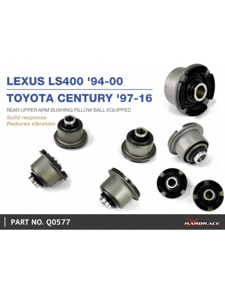 Boccola Braccio Superiore Posteriore Hardrace Lexus LS MK2 XF20