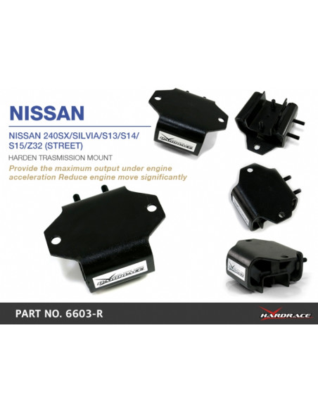 Harden Transmission Mount Infiniti Q45, Nissan 240SX, Z-series