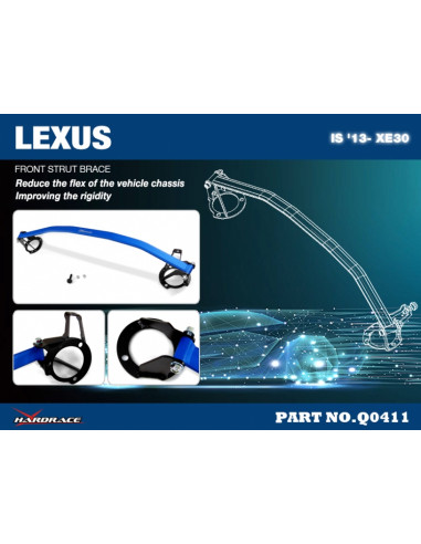 Front Strut Brace Lexus IS