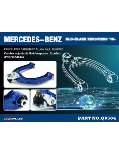 Front Upper Camber Kit Mercedes-Benz C-class, E-class, Glc-class