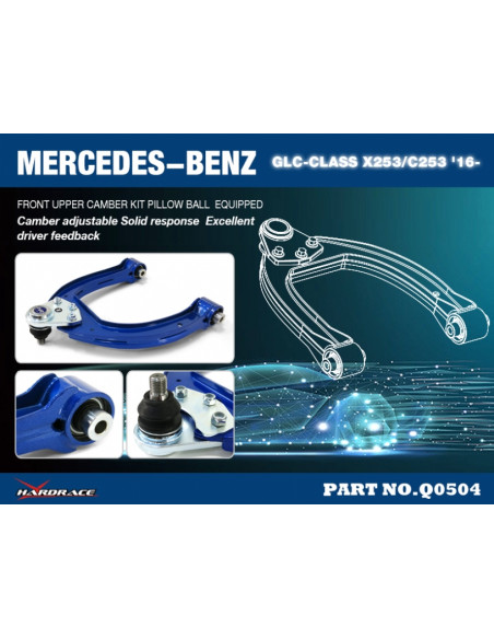 Front Upper Camber Kit Mercedes-Benz C-class, E-class, Glc-class